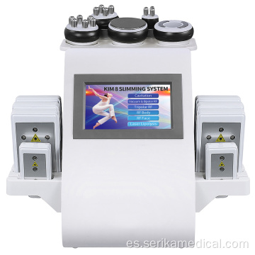 Máquina de cavitación de lipolaser ultrasónica 6 en 1